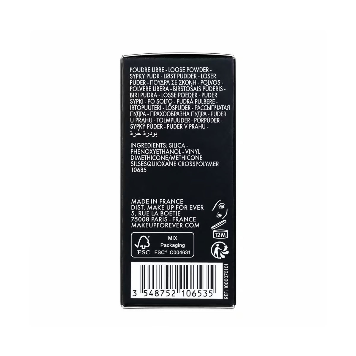 MAKE UP FOR EVER Ultra HD Microfinishing Loose Powder