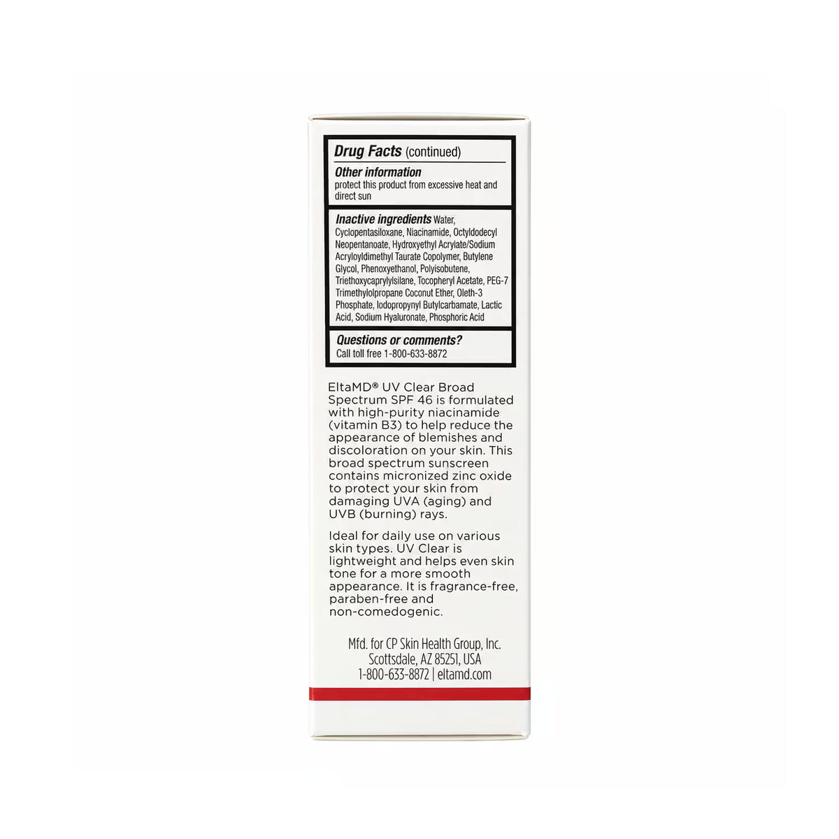 EltaMD UV Clear Broad-Spectrum SPF 46