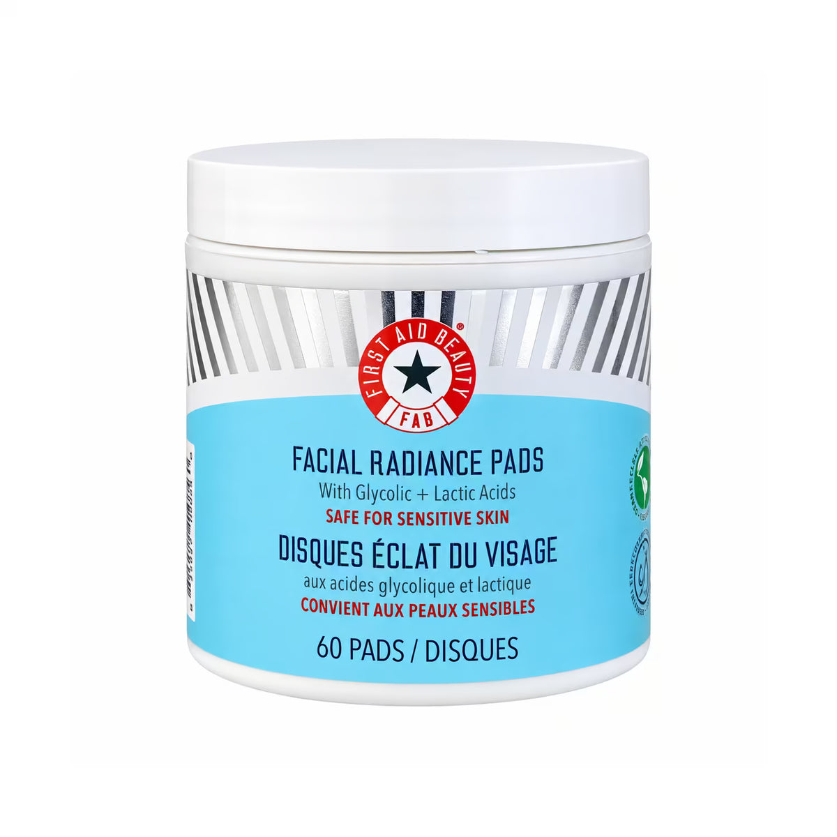 First Aid Beauty Facial Radiance Pads with Glycolic + Lactic Acids