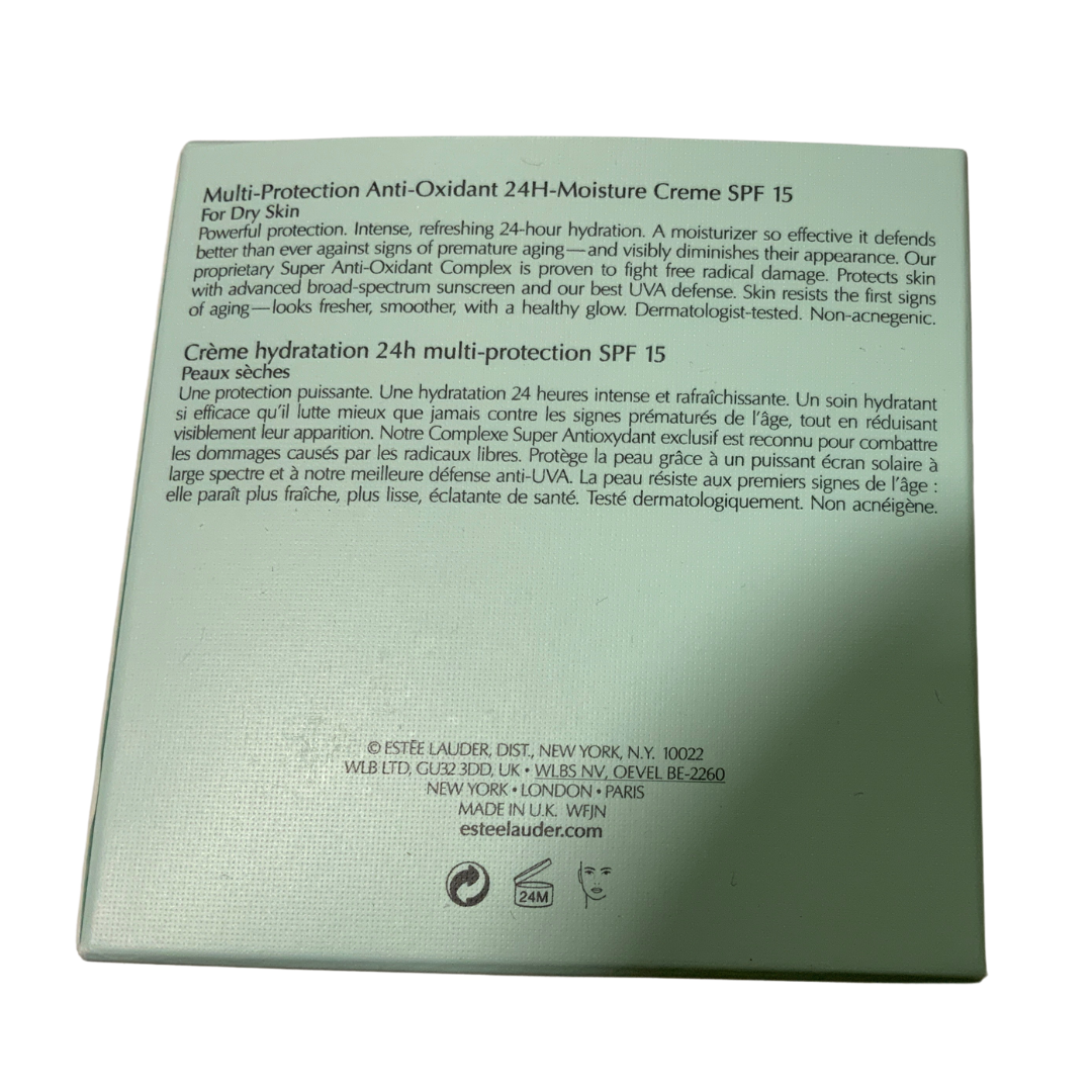 Estee Lauder DayWear Multi-Protection 24-H Moisture Creme,SPF 15, 50ml
