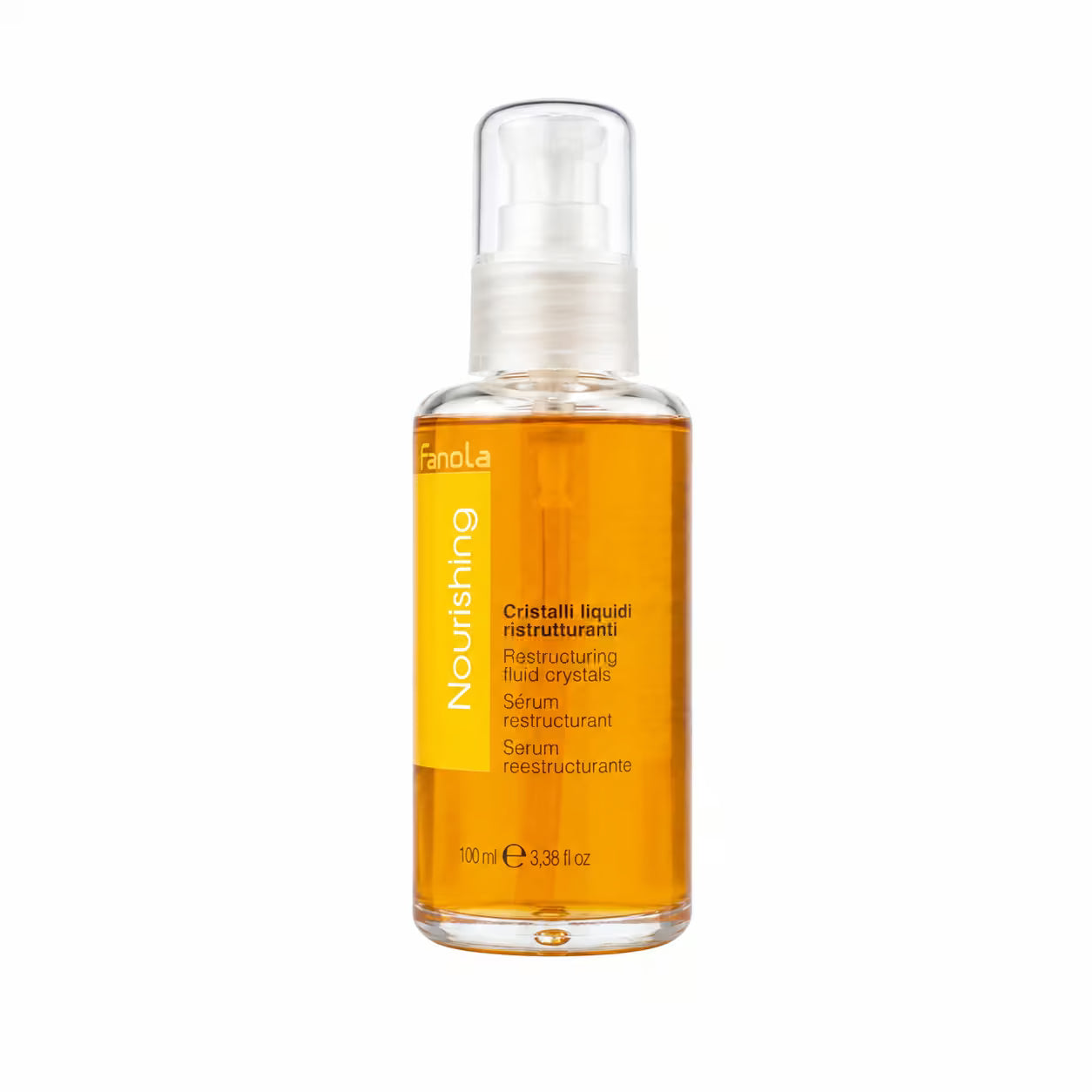 Fanola Nutri Care Restructuring Fluid Crystals, Aloe, 3.38 Fl Oz