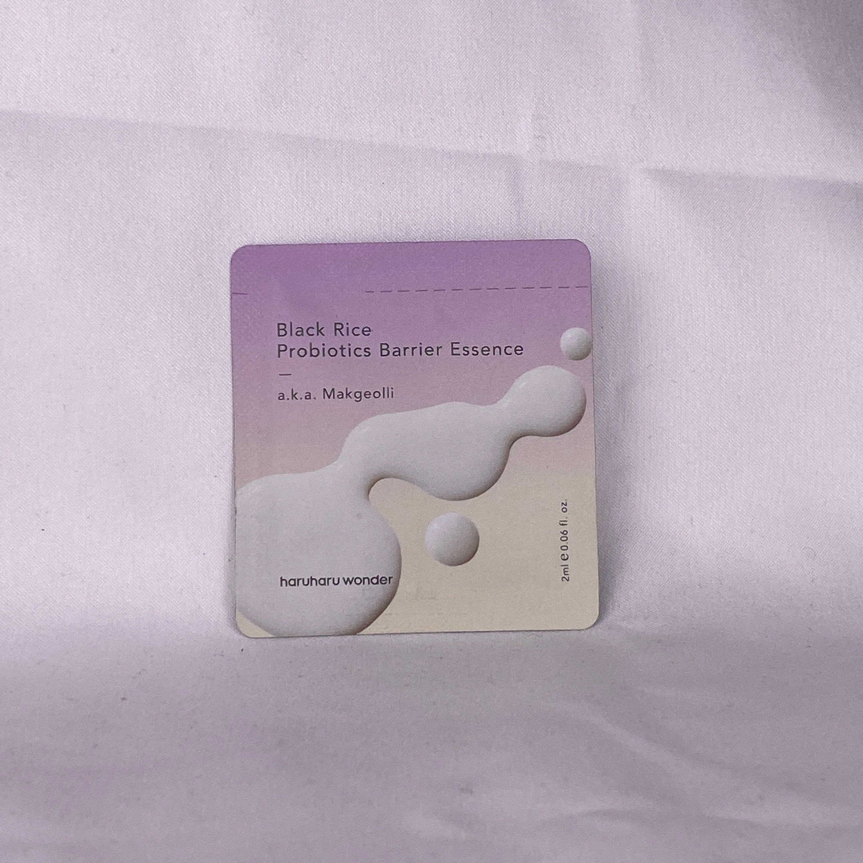Black Rice Probiotics Barrier Essence a.k.a makgeolli