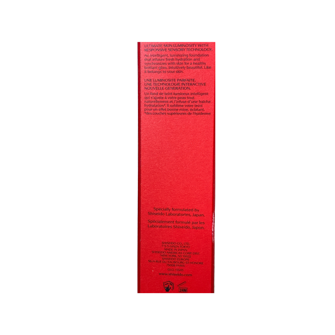 Shiseido Synchro Skin Glow Luminizing Fluid Foundation Spf 20, No.02 Rose 1 oz
