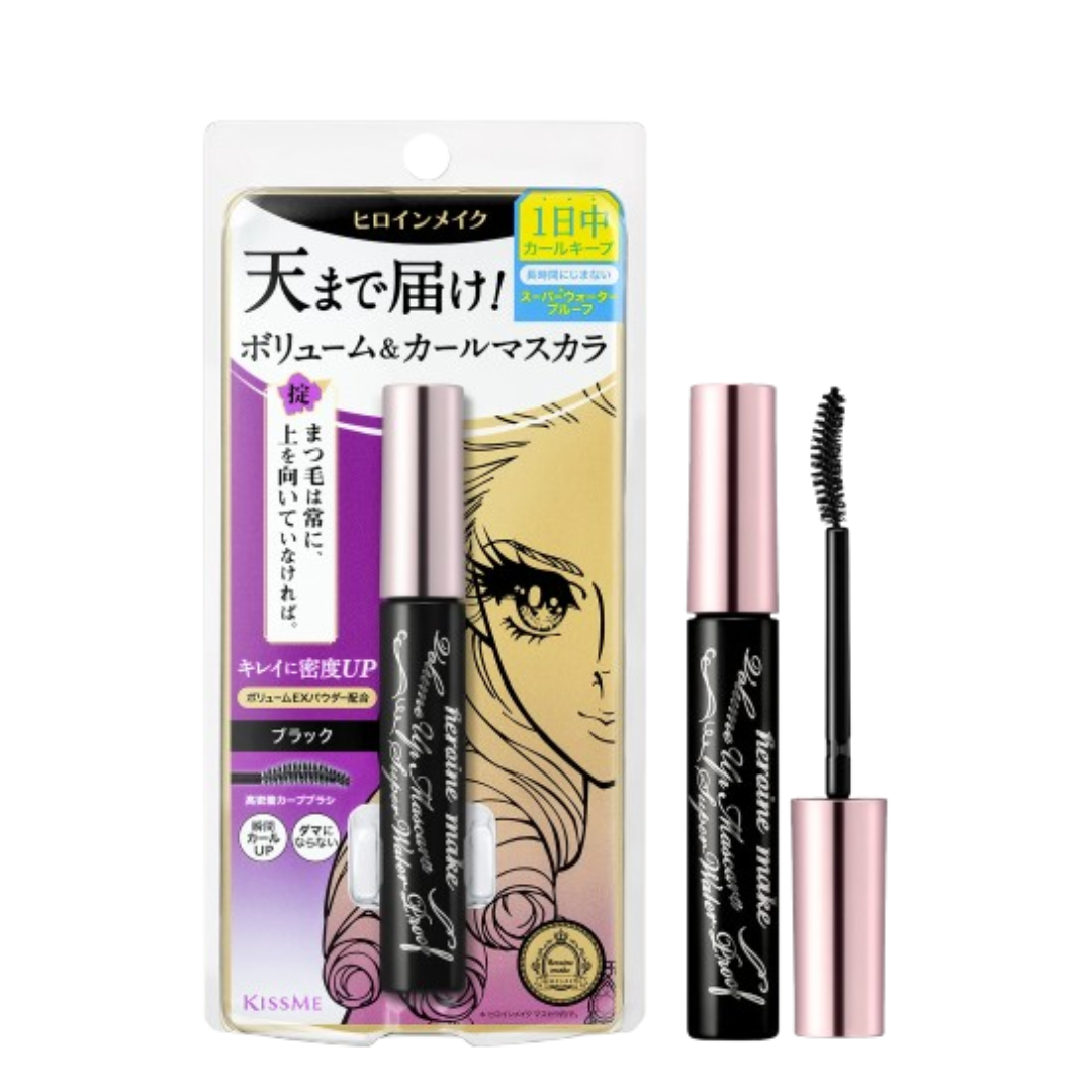 Kissme Heroine Make Volume Up Mascara Super Waterproof Black 01