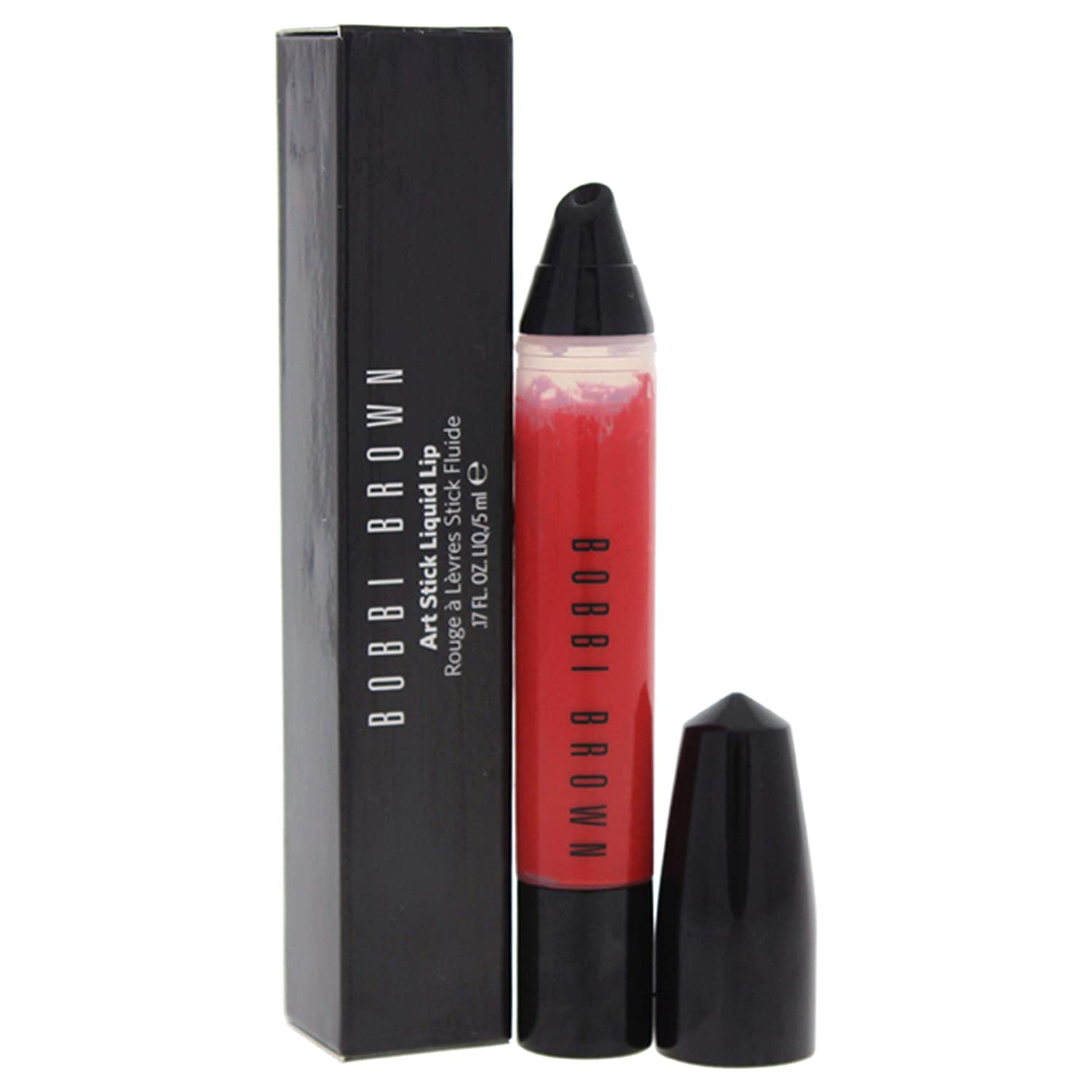 Bobbi Brown Art Stick Liquid Lip Hot Tangerine for Women, 0.17 Ounce