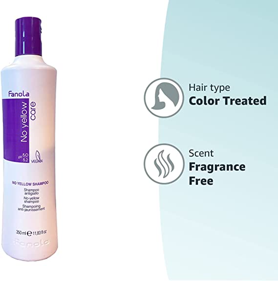 Fanola No Yellow Shampoo, 350ml