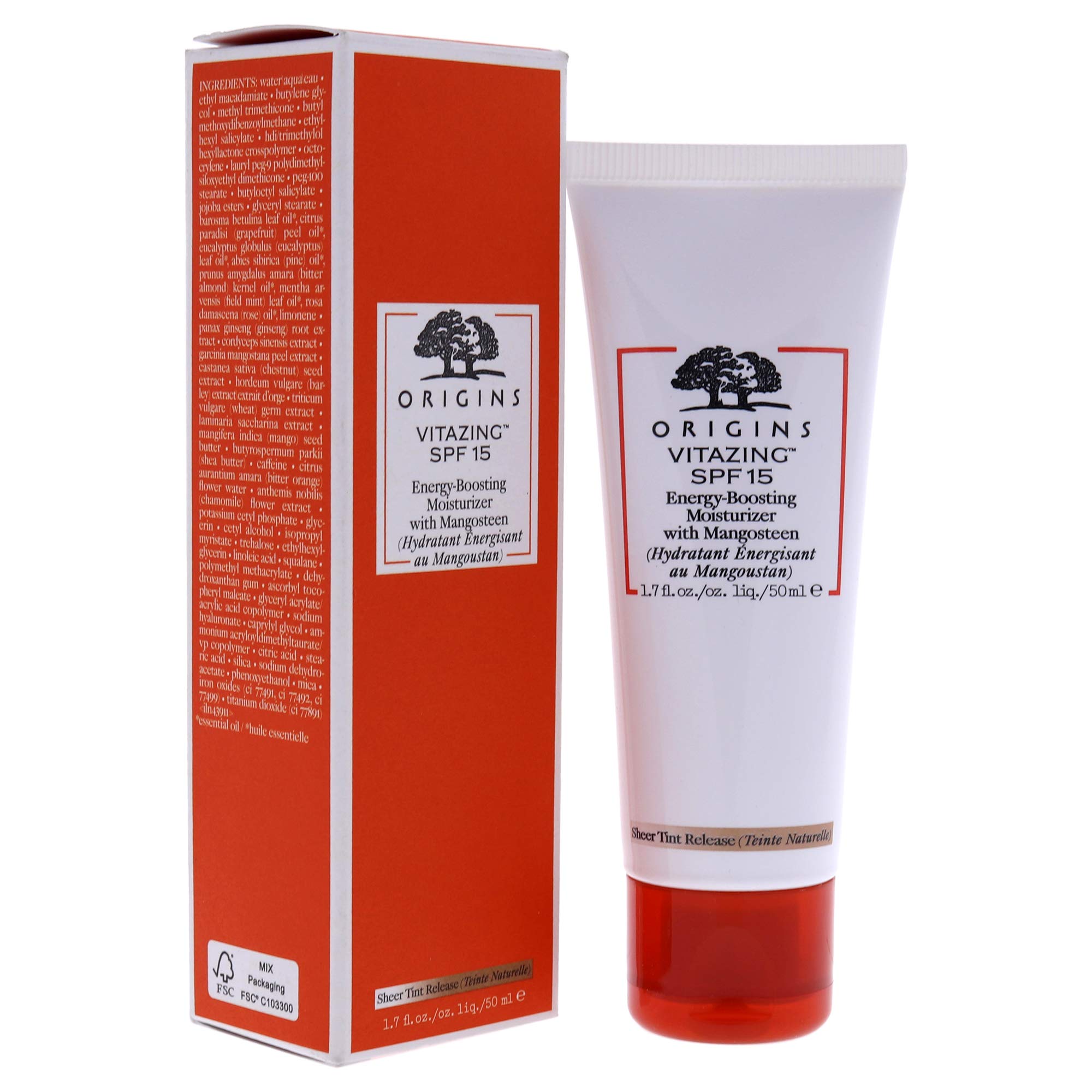 Origins VitaZing SPF 15 Energy-Boosting Moisturizer with Mangosteen, 1.7 Fl Oz