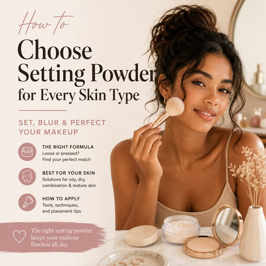 How to Choose Setting Powder for Every Skin Type
