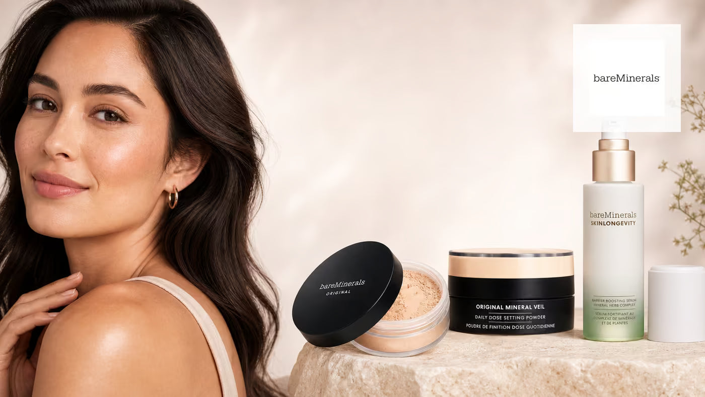 BareMinerals brand collection banner