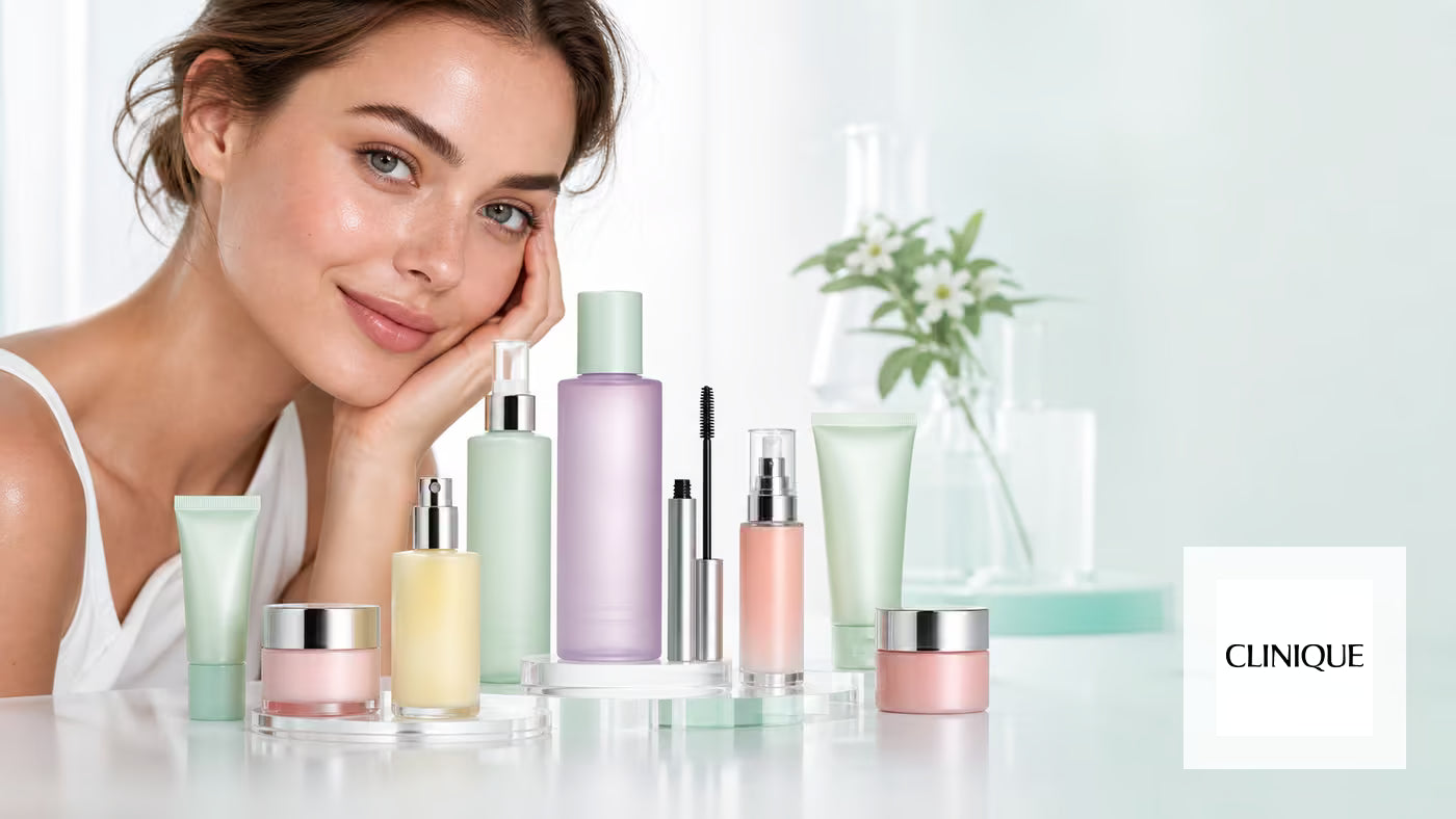 Clinique brand collection banner