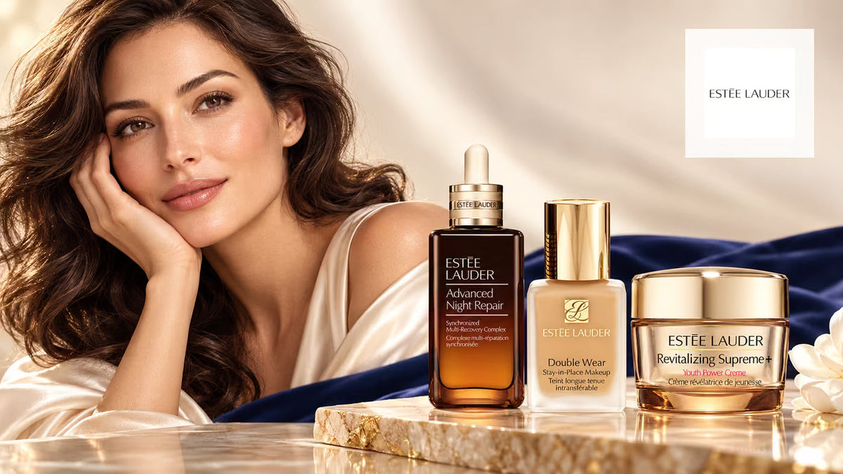 Estée Lauder brand collection banner
