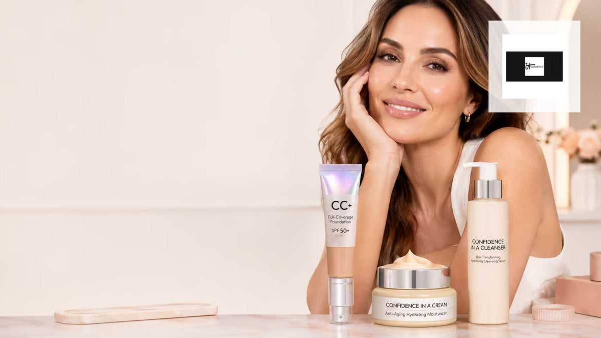IT Cosmetics brand collection banner