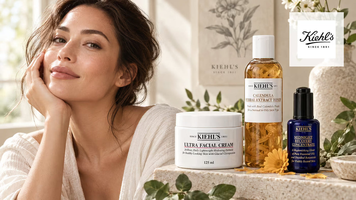 Kiehl's brand collection banner