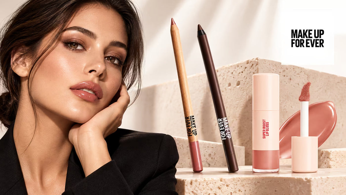 MAKE UP FOR EVER brand collection banner