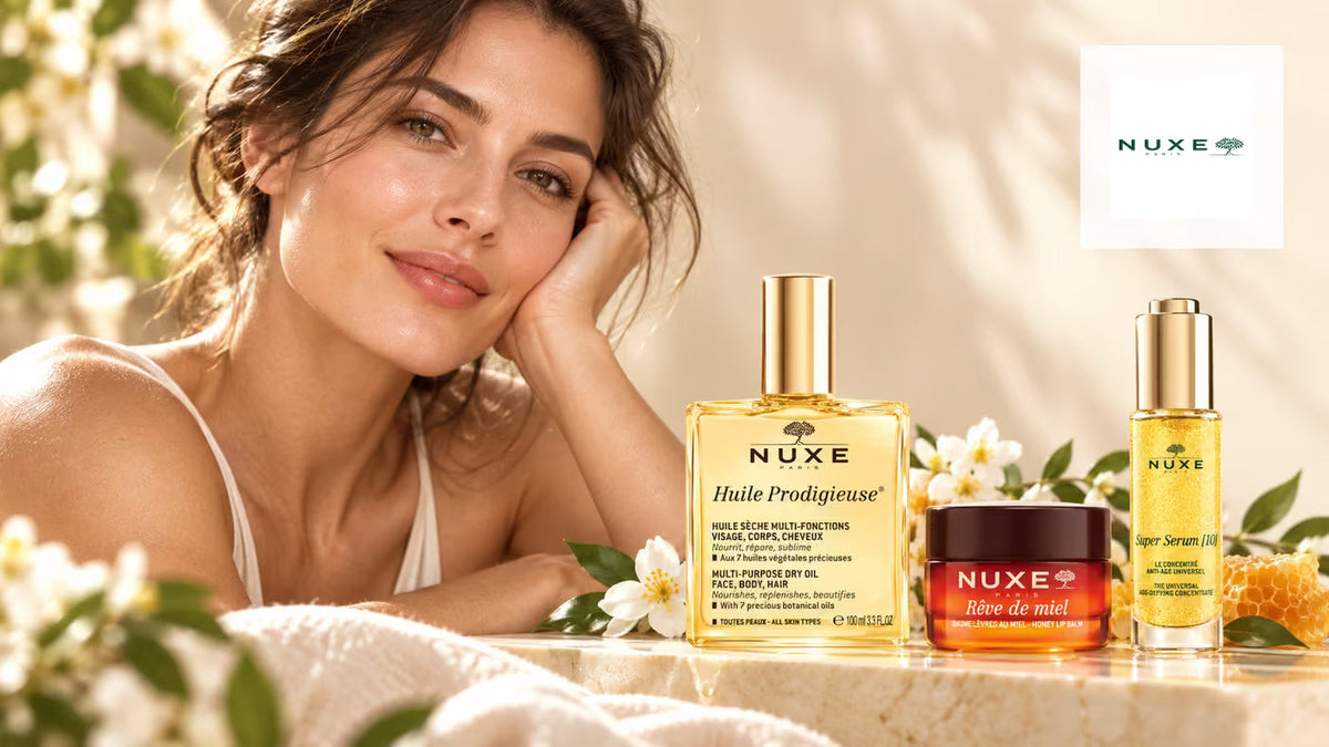 Nuxe brand collection banner