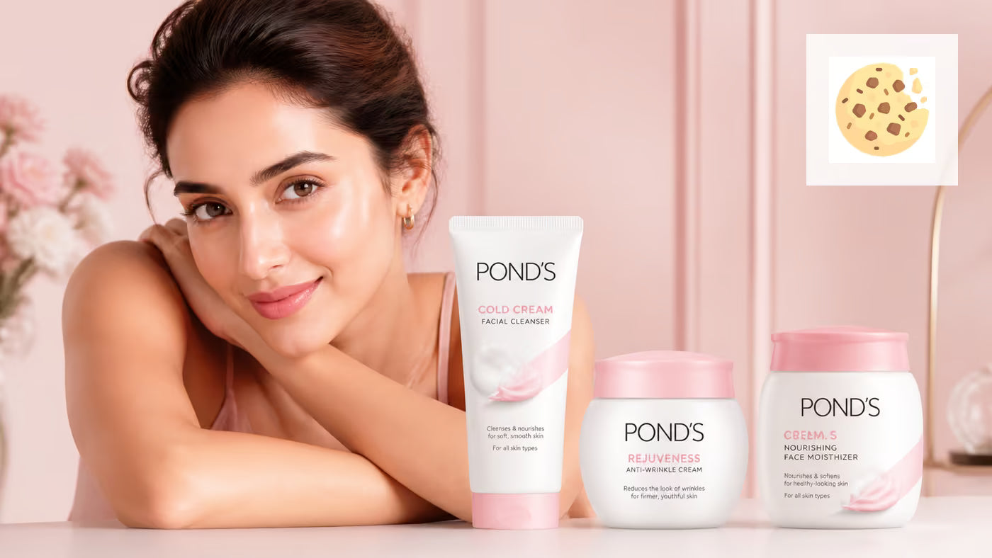 Pond's brand collection banner