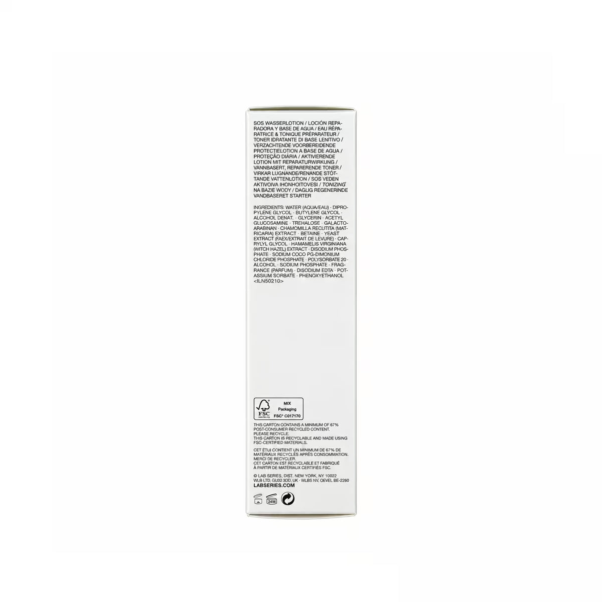 Lab Series Daily Rescue Water Lotion