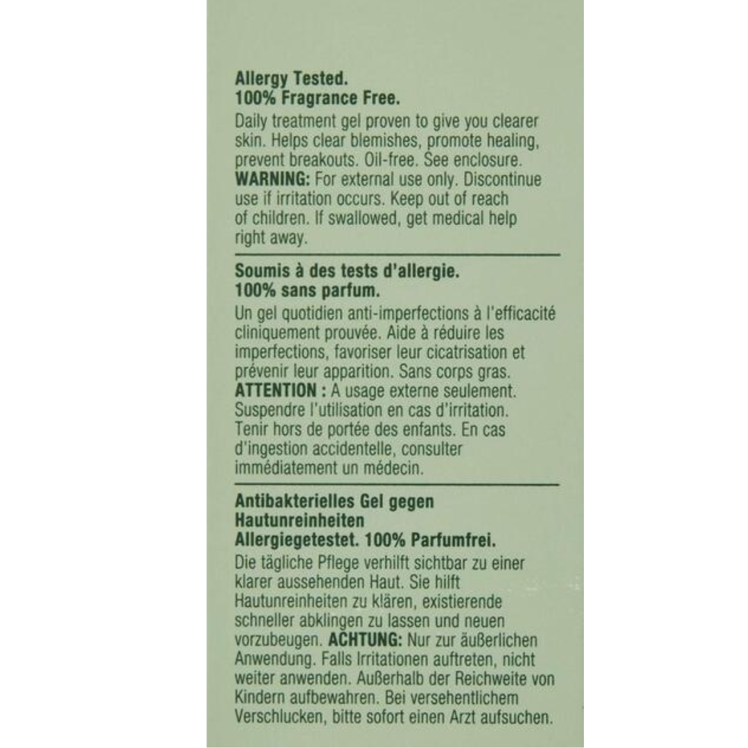Anti-Blemish Solutions Clinical Clearing Gel