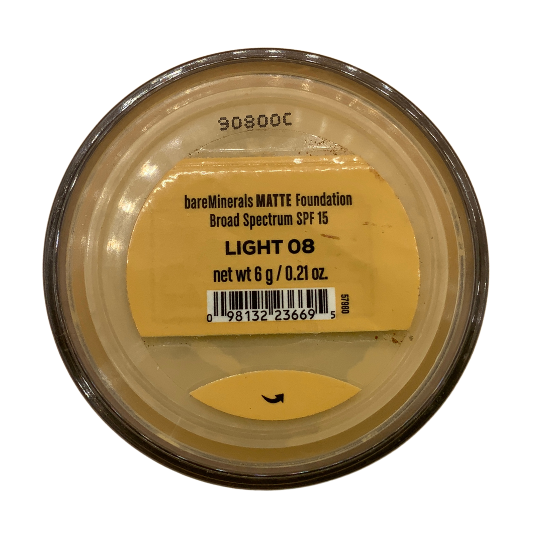 BareMinerals Matte Spf 15 Foundation - Light (08) 8g