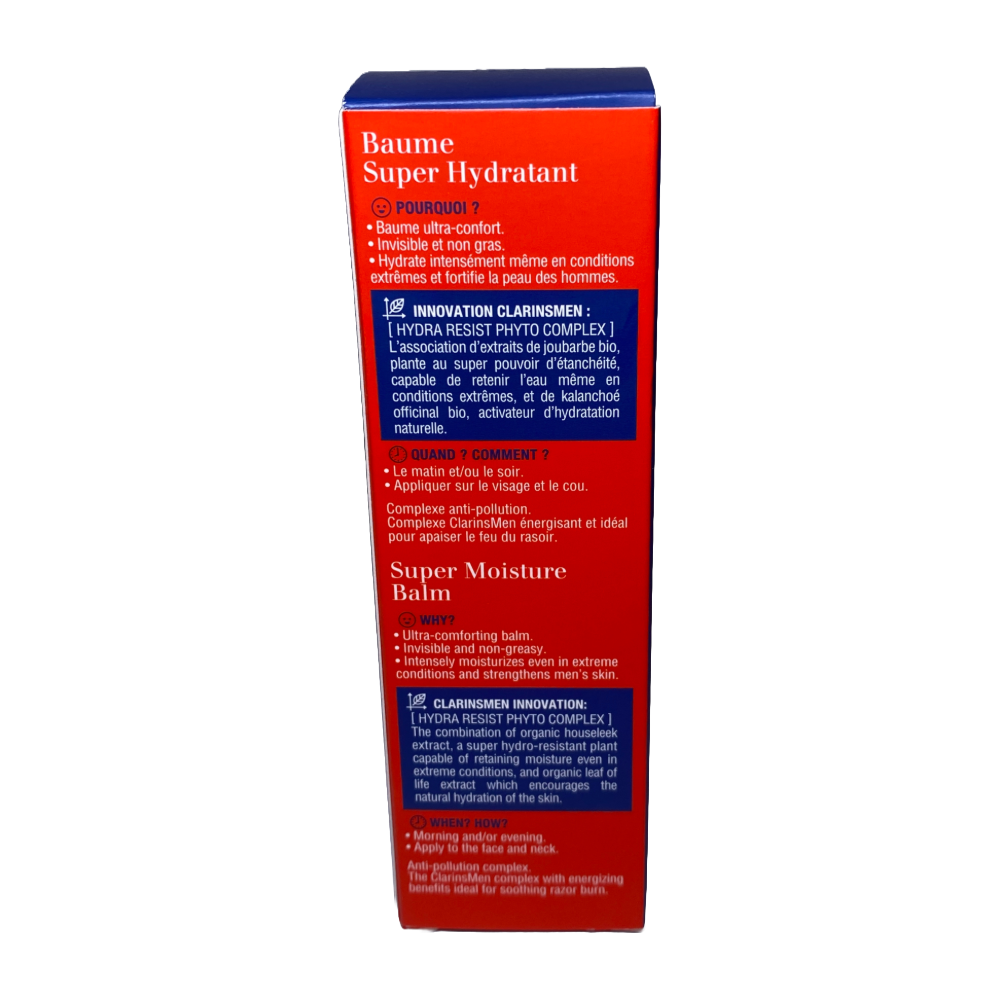 Clarins Men Super Hydrating Face Balm 50 Ml