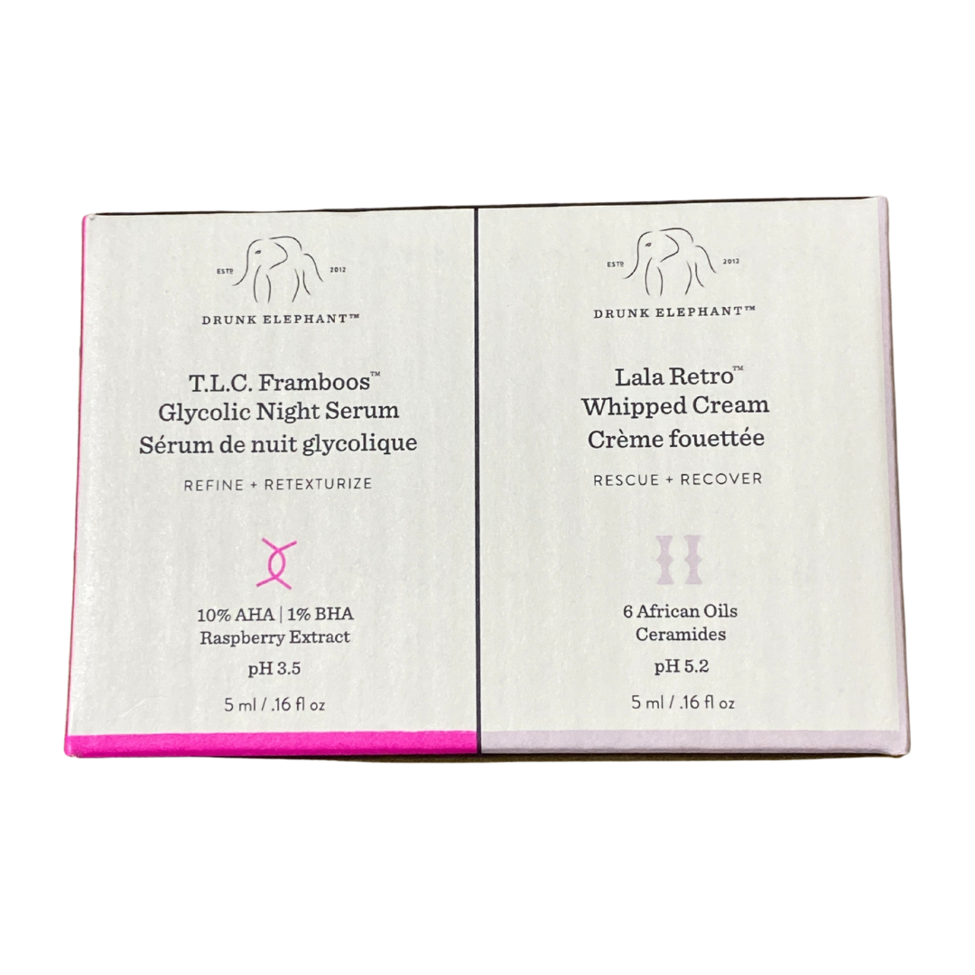 Drunk Elephant Duo Night Cream (TLC.S 5ml + L.C 5ml)