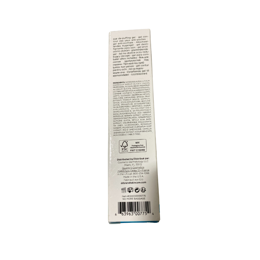 Dr. Brandt Skincare No More Baggage Eye Gel .5oz