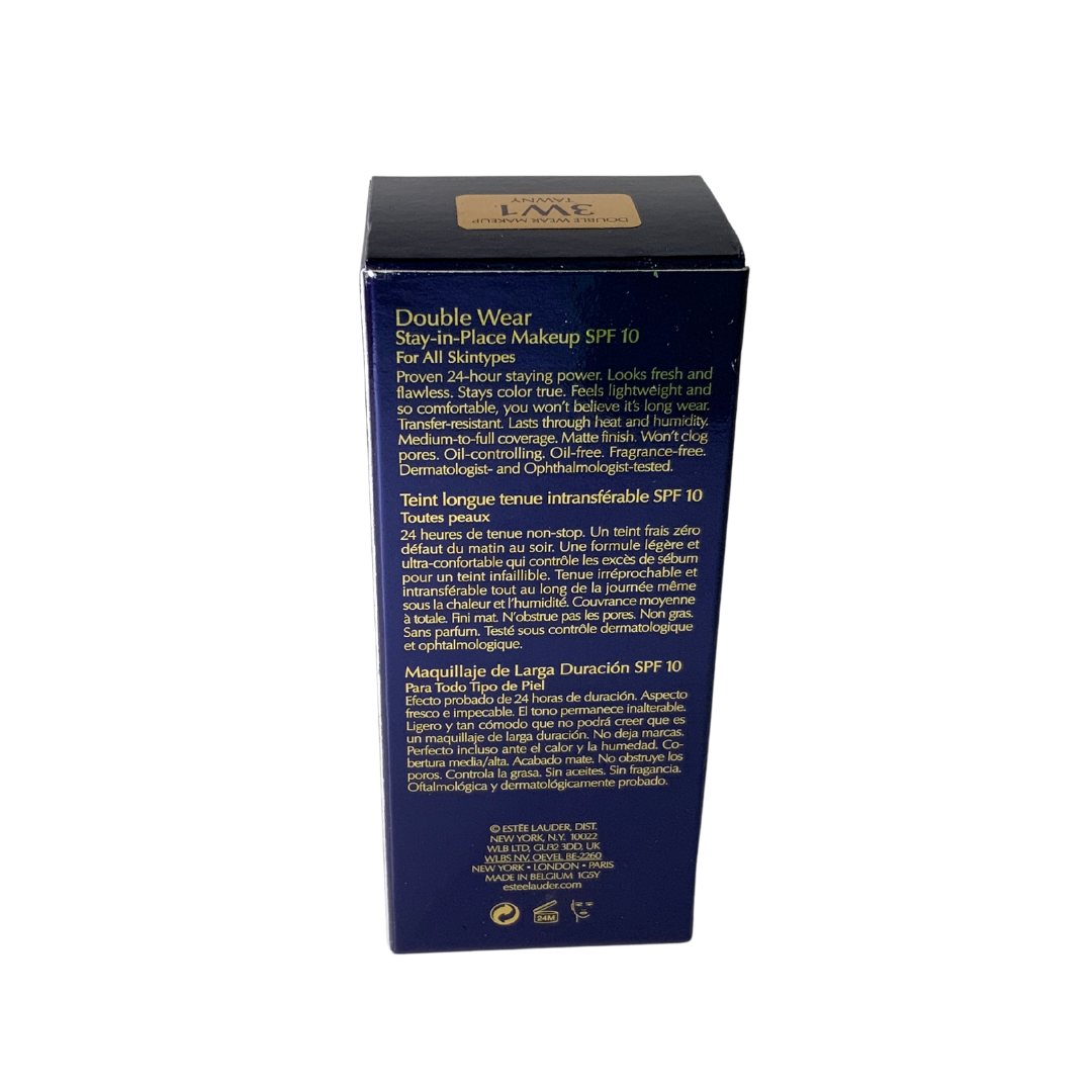 Estee Lauder Double Wear Stay-in-Place Makeup SPF 10 3w1 Tawny, 1 oz