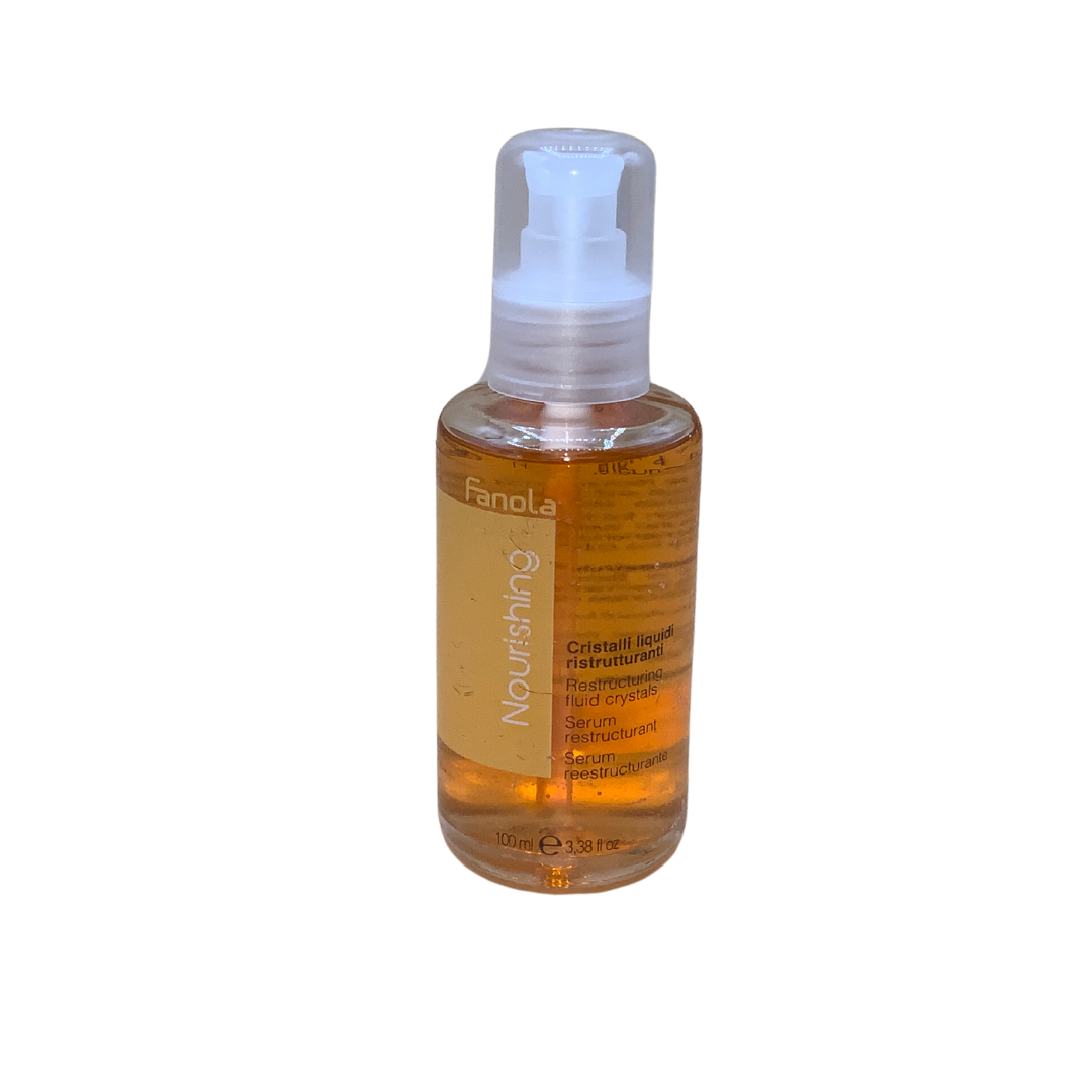 Fanola Nourishing Restructuring Fluid Crystals Serum 3.38oz