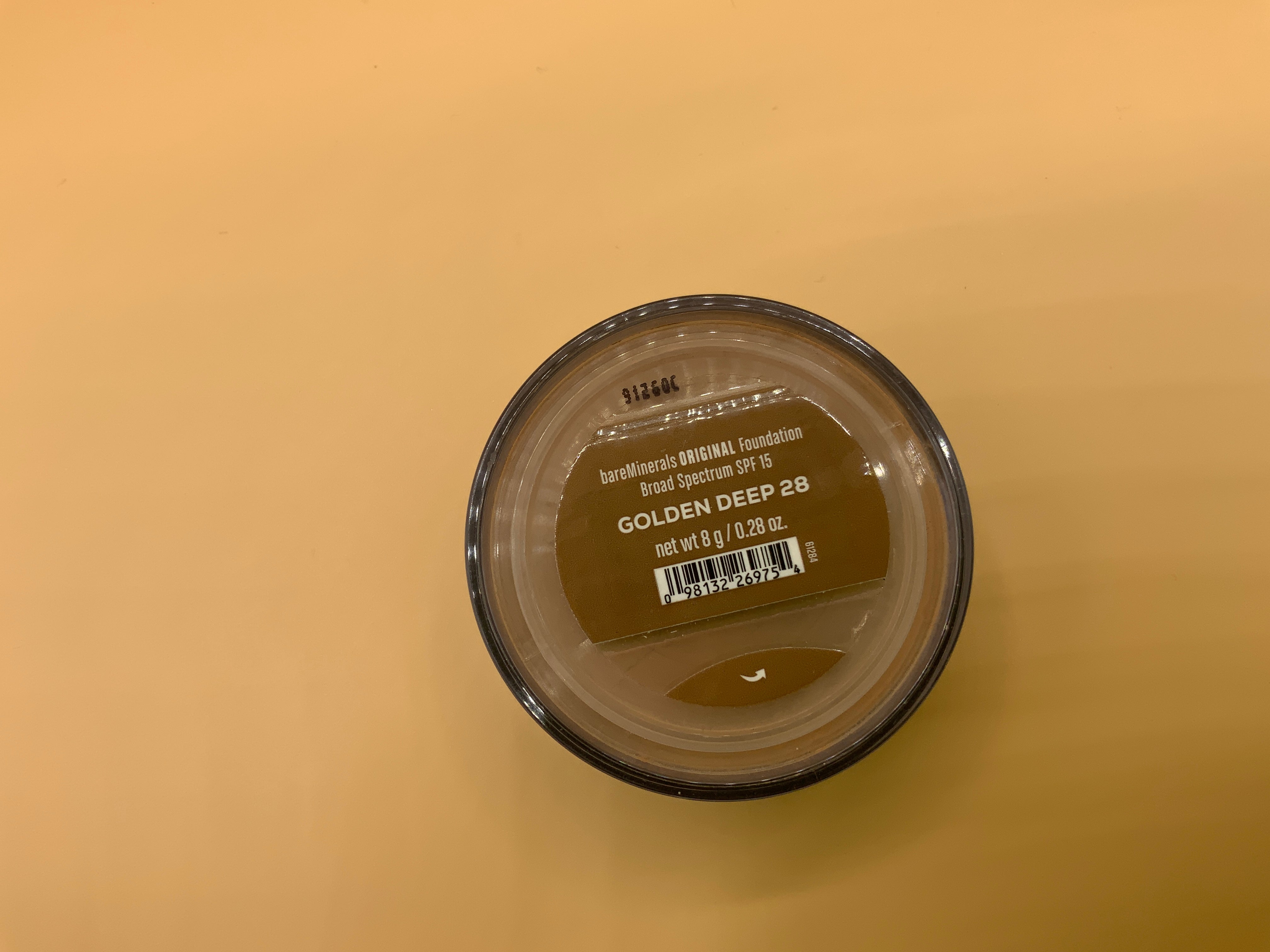 bareMinerals Matte Loose Powder Foundation SPF15 Golden Deep W50, 8g/0.28oz