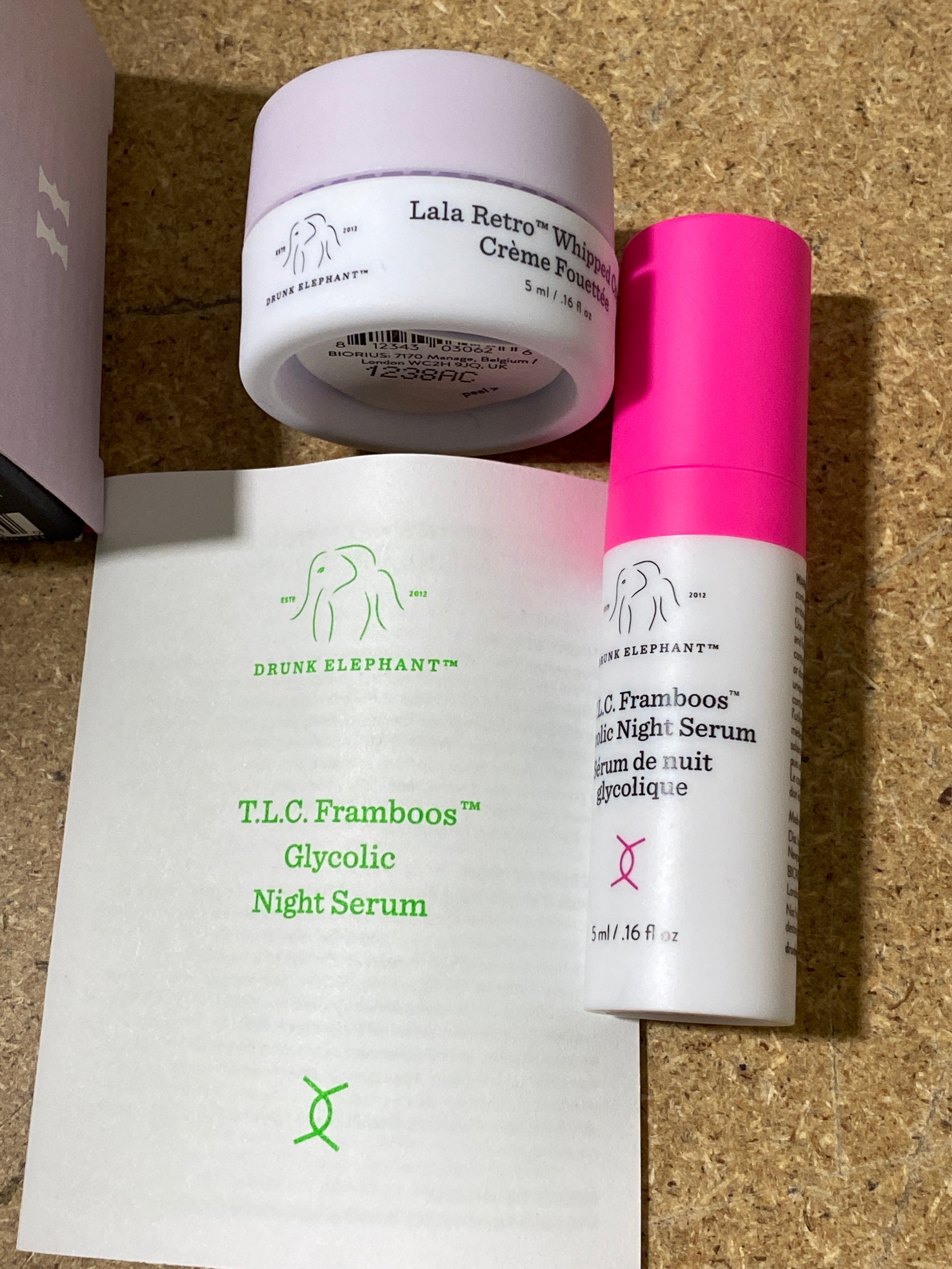 Drunk Elephant Duo Night Cream (TLC.S 5ml + L.C 5ml)