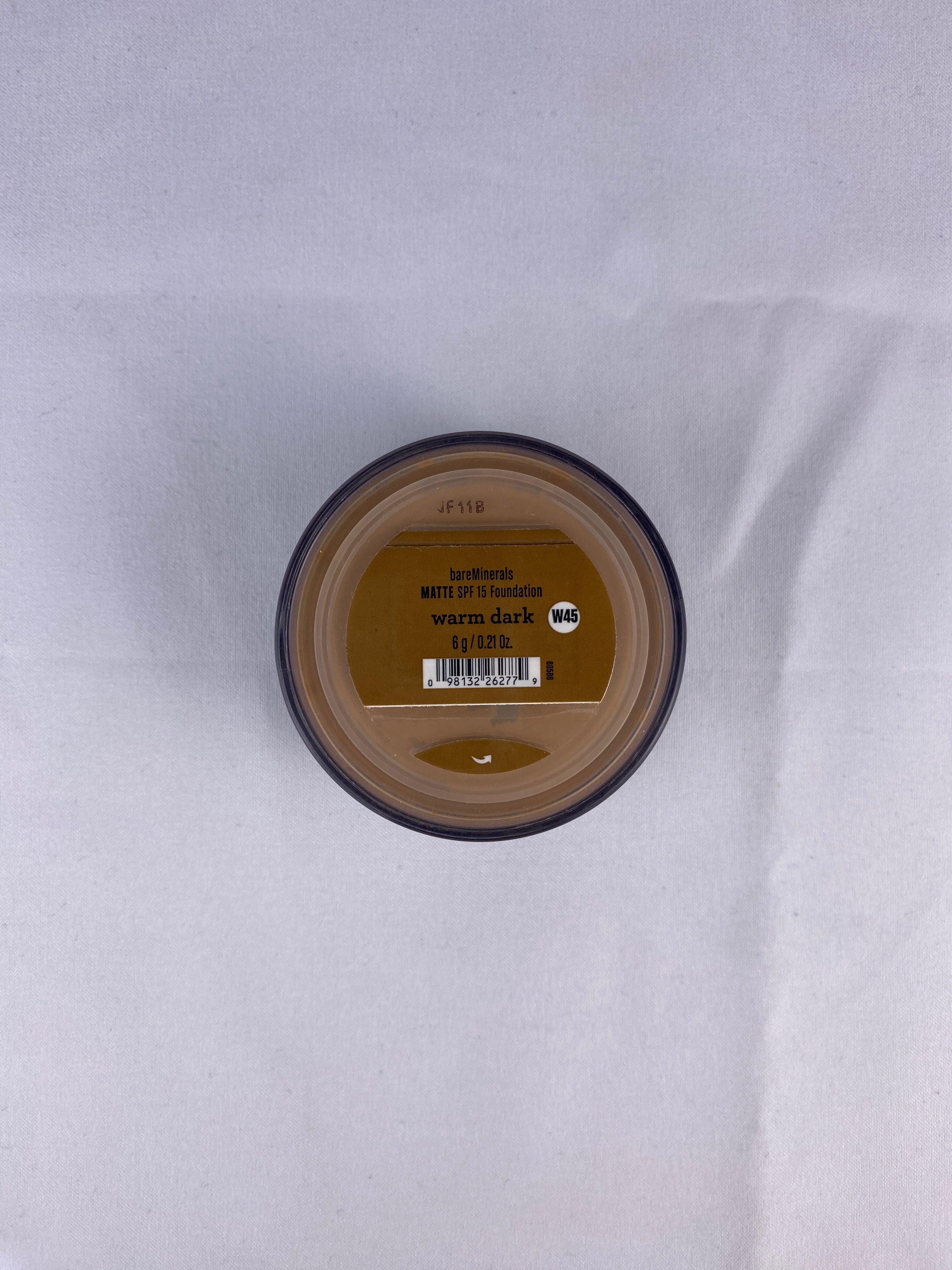 BareMinerals Matte SPF 15 Foundation Warm Dark W45 6g