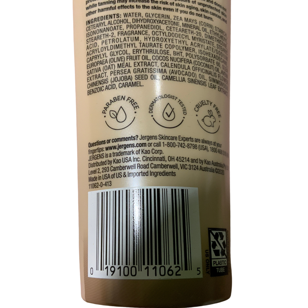 Jergens Natural Glow Daily Moisturizer, Medium to Deep Skin Tone (221 ml)