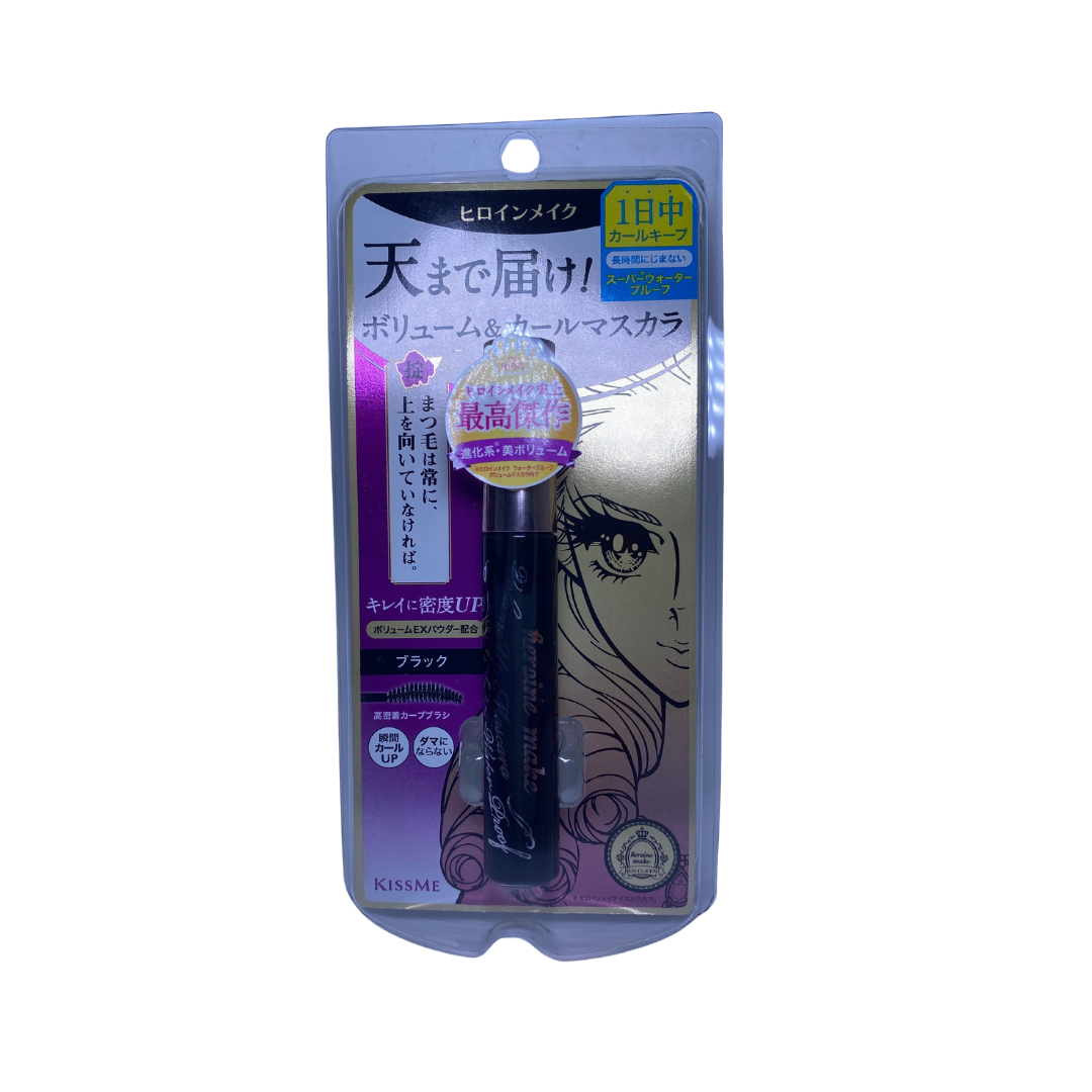 Kissme Heroine Make Volume Up Mascara Super Waterproof Black 01