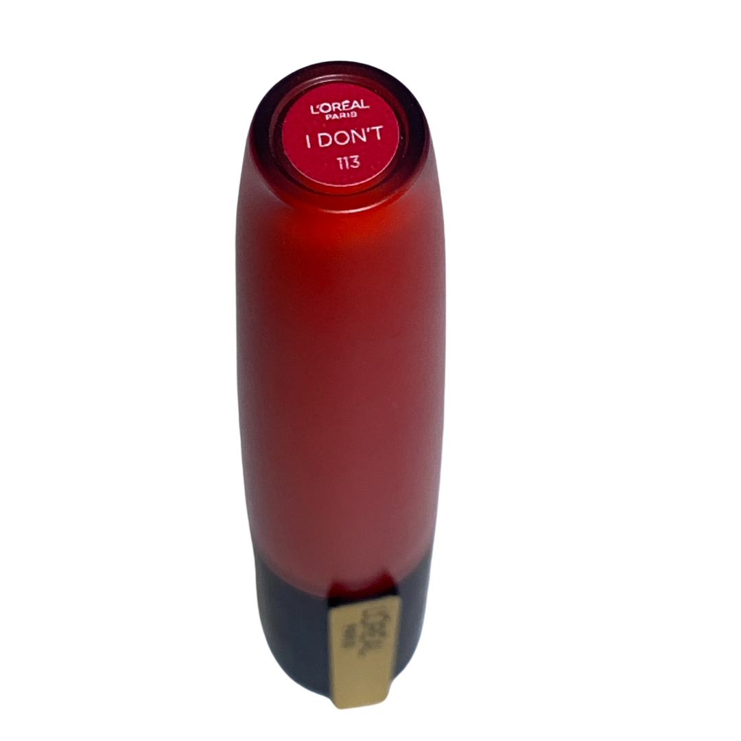 L'Oreal Paris Rouge Signature Matte Lipgloss 113 I Don't 7ml