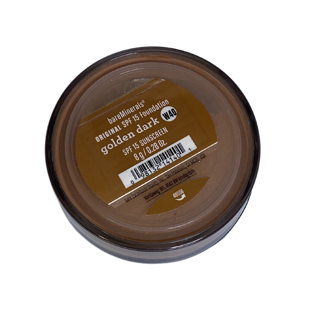BareMinerals Original SPF 15 SUNSCREEN  GOLDEN DARK W40 , 8G