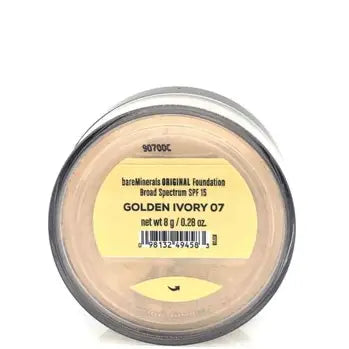BareMinerals Original Foundation SPF 15, GOLDEN IVORY 07, 8g