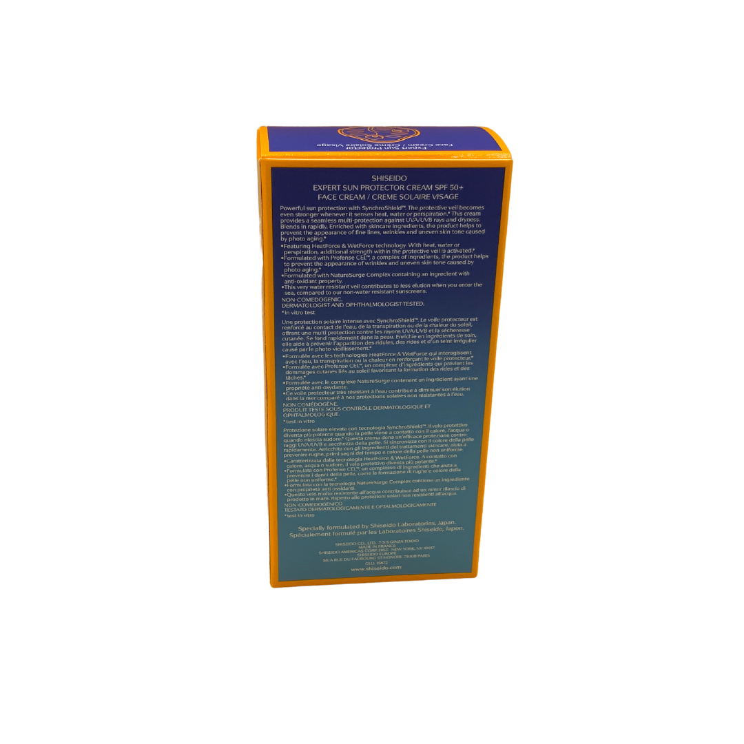 Shiseido Expert Sun Protector Cream Spf50 1.7 oz