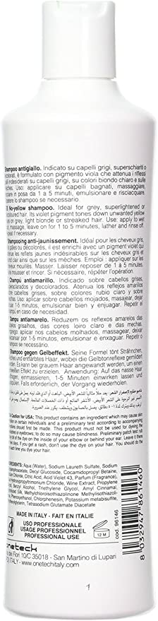 Fanola No Yellow Shampoo, 350ml